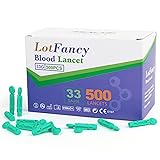 LotFancy Lancets for Diabetes Testing, 500