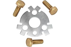 FIX ZHANG 4605 Camshaft Bolts w/Locking Plate kit for Chevrolet V8 SBC BBC 350 454 4795