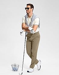 G Gradual Mens Golf Pants Stretch Dress Casual