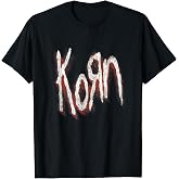 Korn Red Logo T-Shirt for Men and Women Official Band Tees