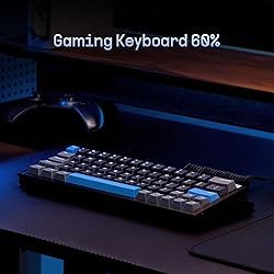 IQUNIX EZ63 Gaming Keyboard, 60% RGB Mechanical