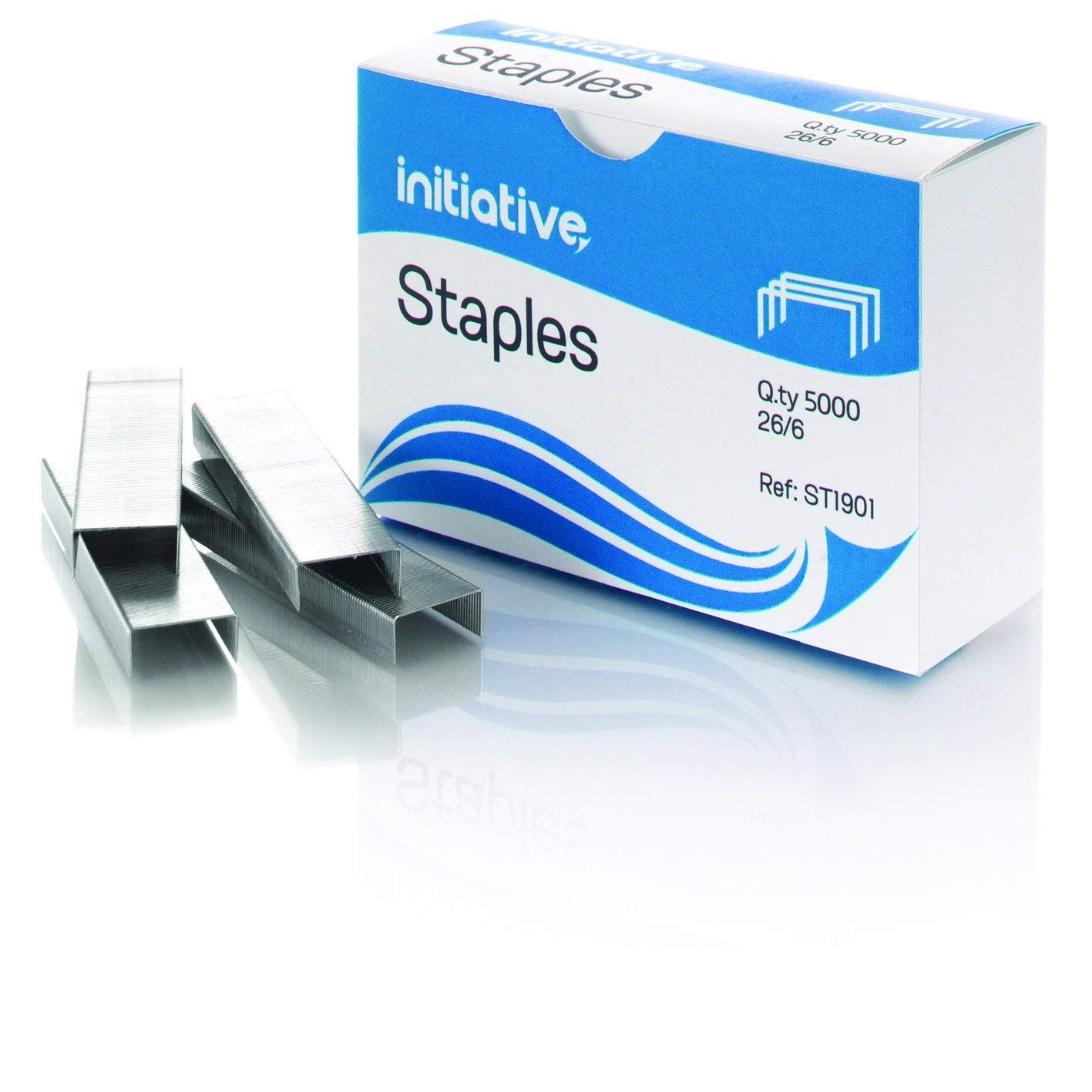 Initiative Staples 26/6mm 210 Staples Per Strip Pack 5000 (6) Amazon