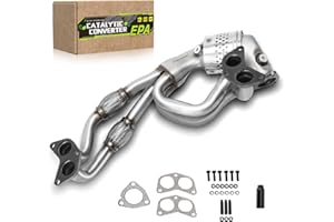 ECHO AUTOMILES Catalytic Converter Compatible with 2006-2010 Subaru Forester, 2006-2011 Subaru Impreza, 2006-2012 Legacy/Outback, 2006 Saab 9-2X 2.5L H4 Catalytic Convertor EPA Compliant 16564