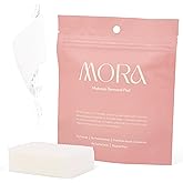 MORA Skincare Water-Activated Dry Cleansing Pads - Alcohol-Free Botanical Makeup Remover - Hand, Body, Face Pads for Women and Men - Portable - Safe for Sensitive Skin - 30 Count