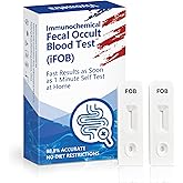 Colorectal Diseases Test at-Home Immunochemical Fecal Occult Blood (iFOB) Colon Screening Test Kit 2 Pack