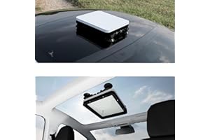 VERITAS VANS Starlink Mount Ultra-Durable Kit for Campers, RVs, UTVs, Trucks, & Cars | USA Made | Interior and Exterior Vehicle Installation | Hardtop Complete Coverage (No Charger, Mount + Suction Cups)