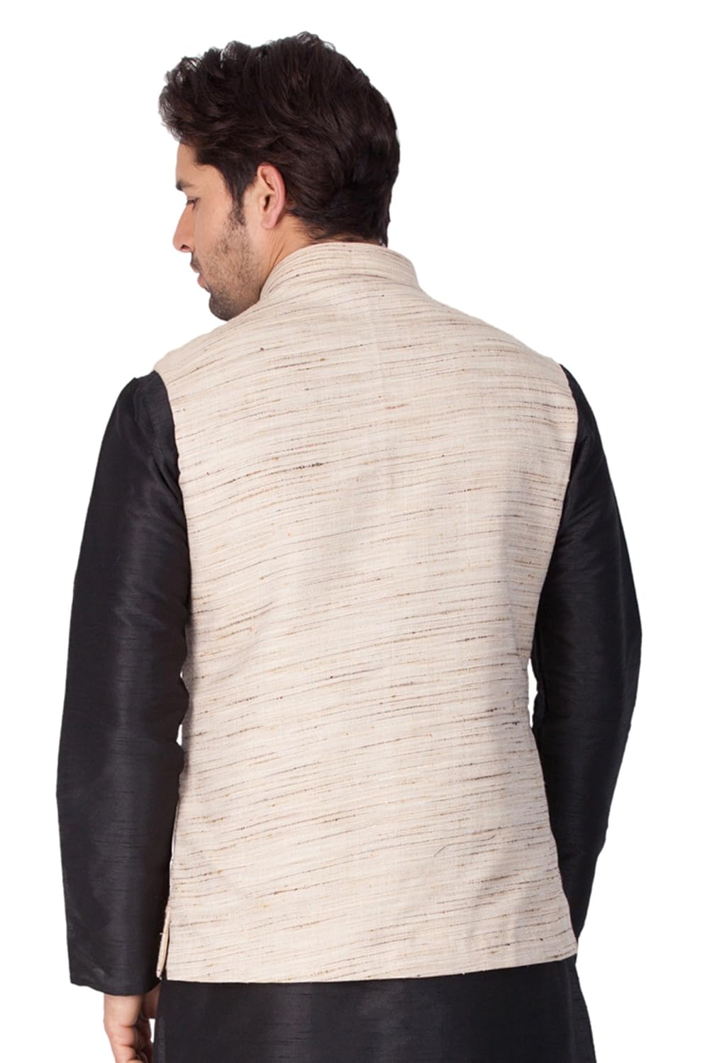 vastramay mens cotton blend nehru jackets (beige_vasmj002bg)