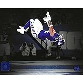 Cam Skattebo New York Giants Touchdown Back Flip 8x10 Photo Poster | NFL Licensed Wall Art | Football Memorabilia for Giants Fans | Matte Photo Print | Sports Decor for Man Cave, Office or Bedroom