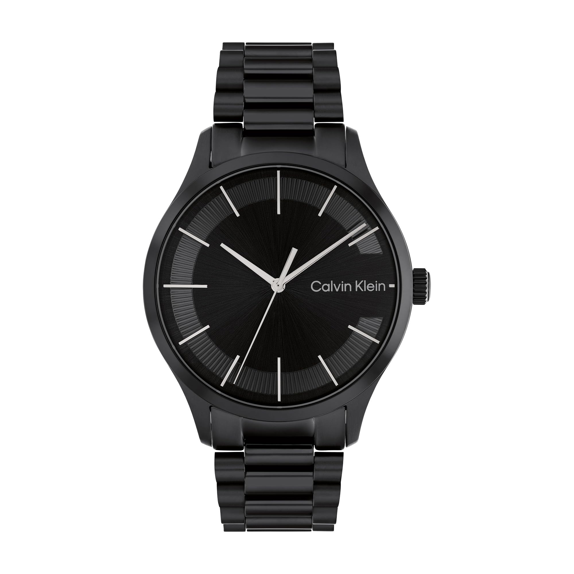 Calvin Klein Analogue Quartz Watch for Men and Women Iconic Bracelet - 40MM Collection with Black Stainless Steel Bracelet - 25200040 — image 1