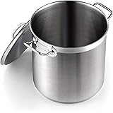Cooks Standard Professional Stainless Steel Stockpot, 11 Quart, Silver