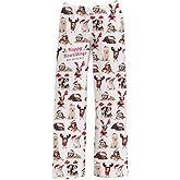 BRIEF INSANITY Holiday Animal Print Pajama Lounge Pants