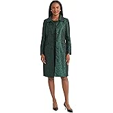 Kasper Women's Button-Front Jacquard Topper