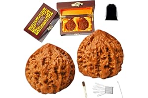 Chinese Walnuts Fidget, Wenwan Walnuts, Walnut Hand Massage Stress Relief Health Care Ball, Grip Strength & Meditation, Meani
