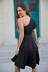 GRACE KARIN Black Cocktail Dress for Women Party