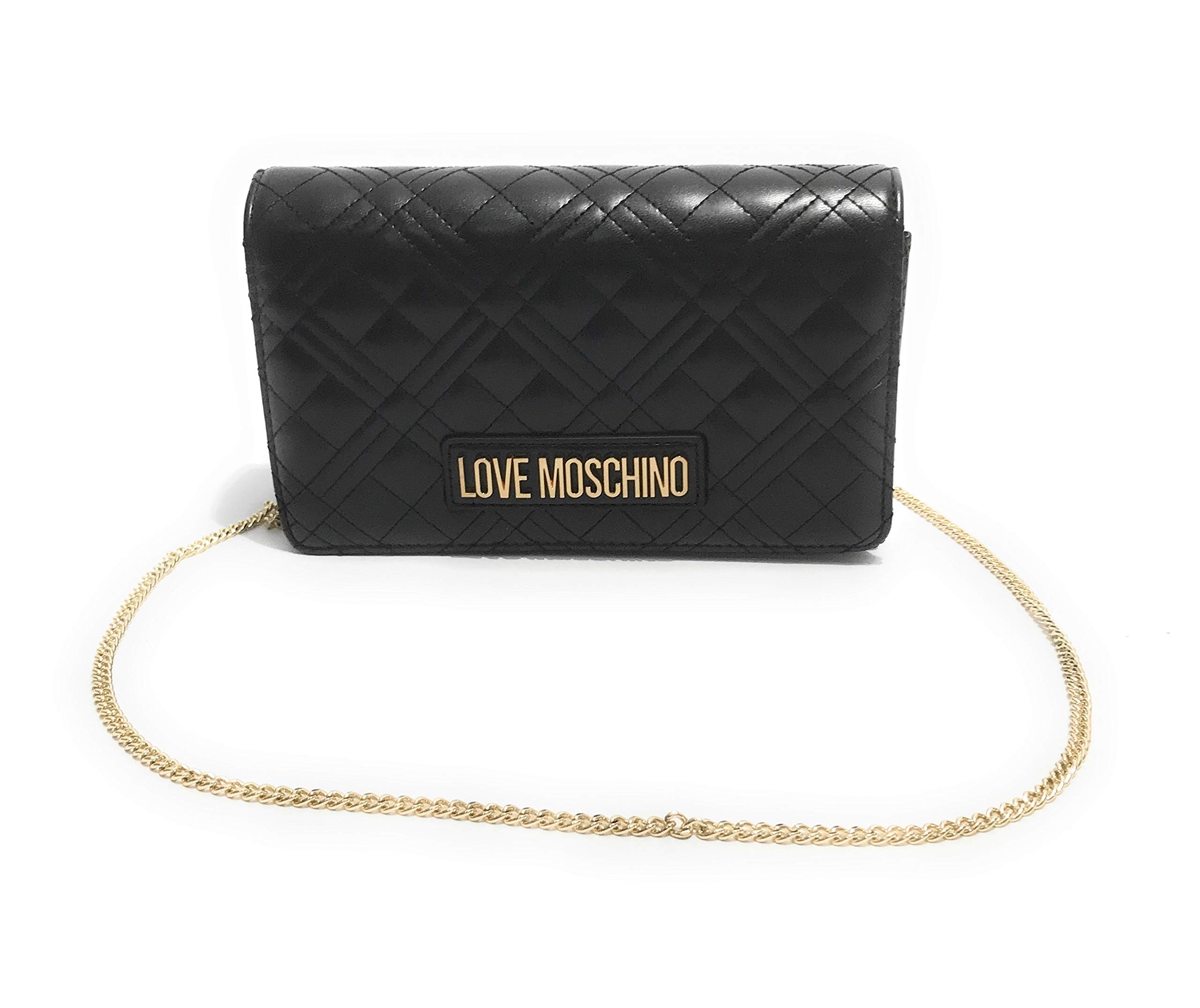 Love Moschino Women's Jc4261pp0bka0 Shoulder Bag, Black, One Size UK