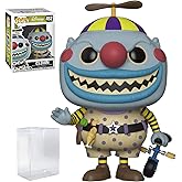 Funko Pop! Disney: The Nightmare Before Christmas - Clown Vinyl Figure (Bundled with Pop Box Protector Case)