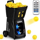 Smart Pickleball Machine with Remote Control - 10 Training Modes, 28 Landing Points, 80+ Ball Capacity - Pickleball Machine Ball Thrower with Custom Speed and Adjustable Spin for All Skill Levels