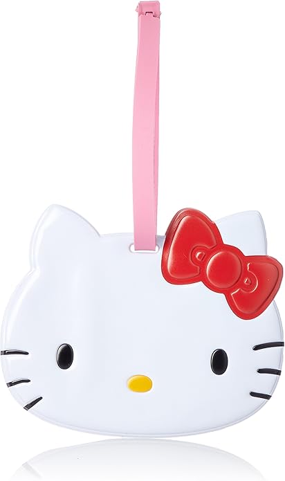 Amazon Co Jp ハピタス ラゲージタグ ネームタグ サンリオ 10 5 Cm 0 2kg Hk5 ハローキティフェイス ファッション