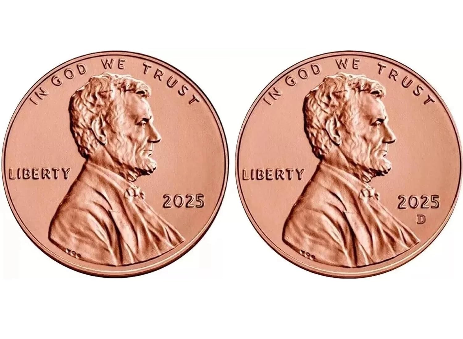 2025 P D Lincoln Cent Set product photo 3