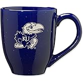 Rico Industries NCAA 16 oz Team Color Laser Engraved Speckled Ceramic Coffee Mug (H - K Schools)