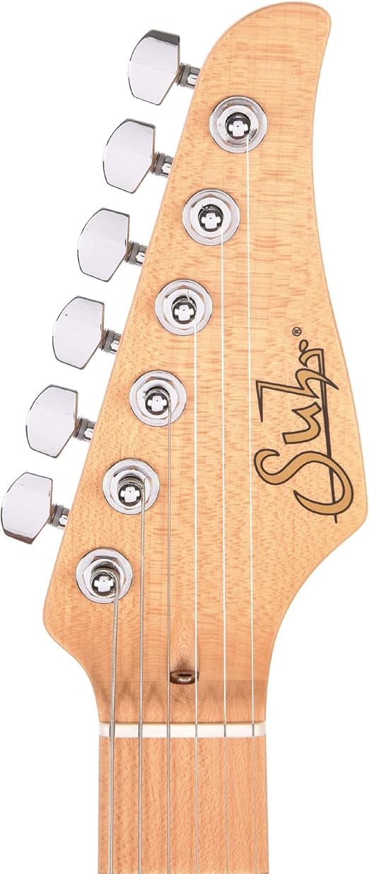 Amazon Com Suhr Classic T Ss Trans Butterscotch Mn Sscii W Deluxe Gig Bag Musical Instruments