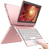 Touch Keyboard Case for All-New Amazon Fire HD 10 & Fire HD 10 Plus Tablet (11th Generation 2021 Release) 10.1", 360° Rotatab