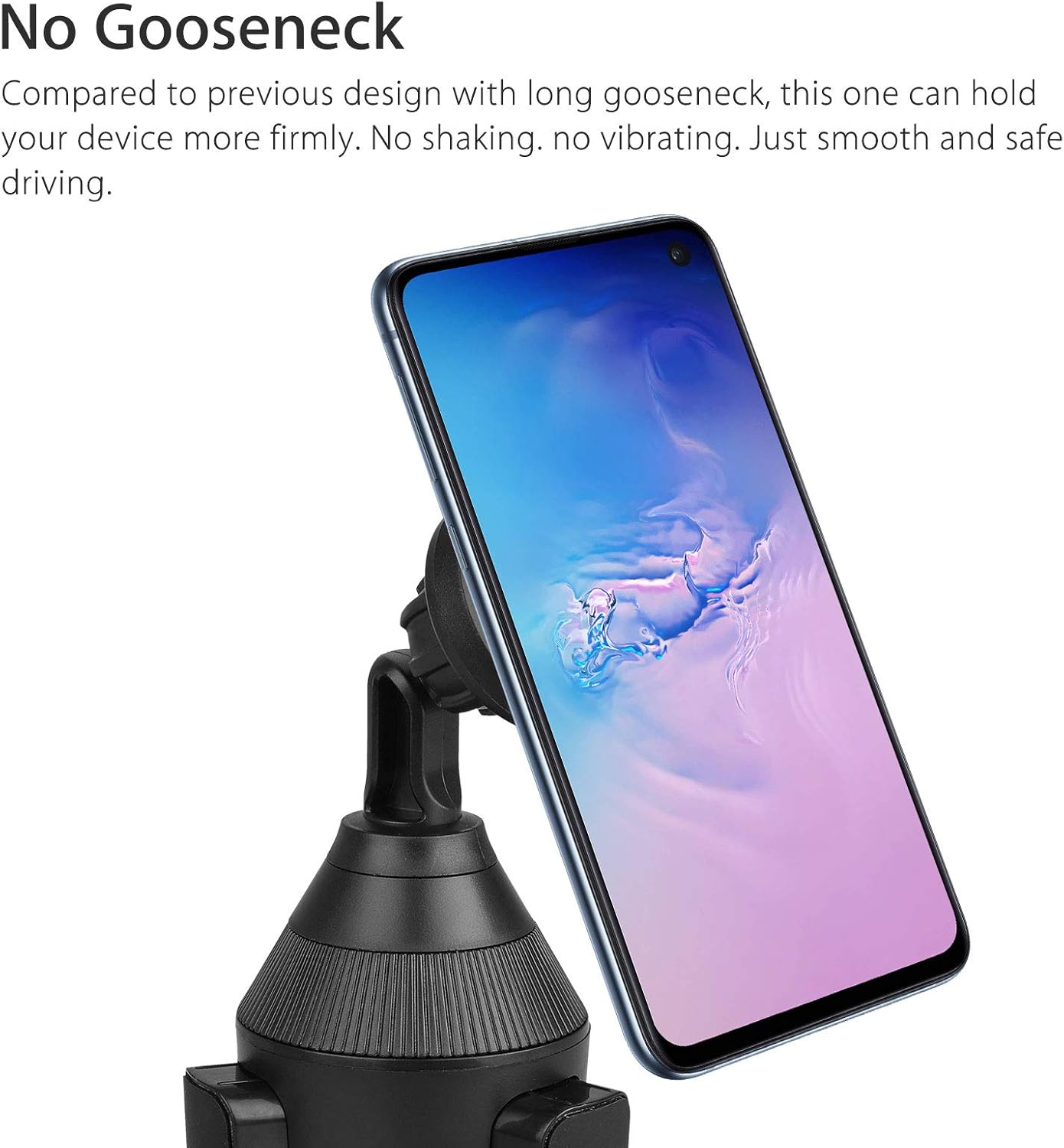 EEEKit Car Cup Holder Phone Mount, Universal Magnetic Cup Phone Holder with 2 Strong Magnets for 4.0-7.2in Smartphone - Image 4