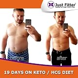 Just Fitter Ketone Urine Test Strips 125 Count for Ketosis Monitoring view 3