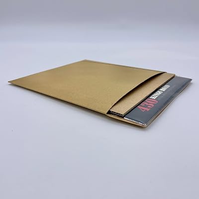 Panmer 12 and 7 Inch Mailers and Stiffeners Peel and Seal for Records (10, 12")