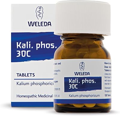 Weleda Kali Phos 30C Homeopathic Tablets 125 Tabs Kalium Phosphoricum