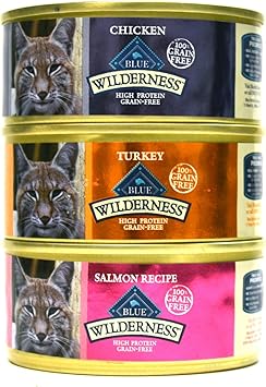 Blue Wilderness Nassfutter Fur Katzen 3 Geschmacksrichtungen Lachs Turkei Und Huhn 12 Dosen A 5 5 Unzen 4 Stuck Je Geschmack Amazon De Haustier