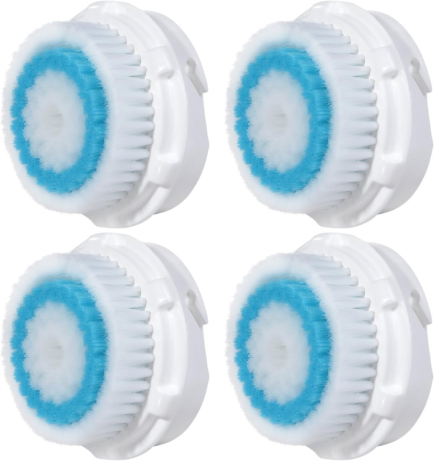 4X Heads brossante hofoo®. Refill Product for The Purification of The pores face (Deep Pore). Works with Mia Alpha Fit Aria) Smart Profile (1, 2, 3, Plus, Sonic Radiance