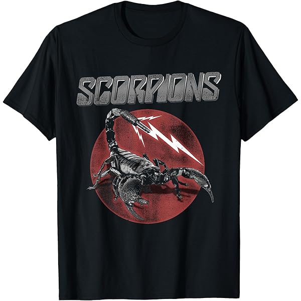 Amazon.com: Scorpion Vintage Design Distressed Scorpion Print T