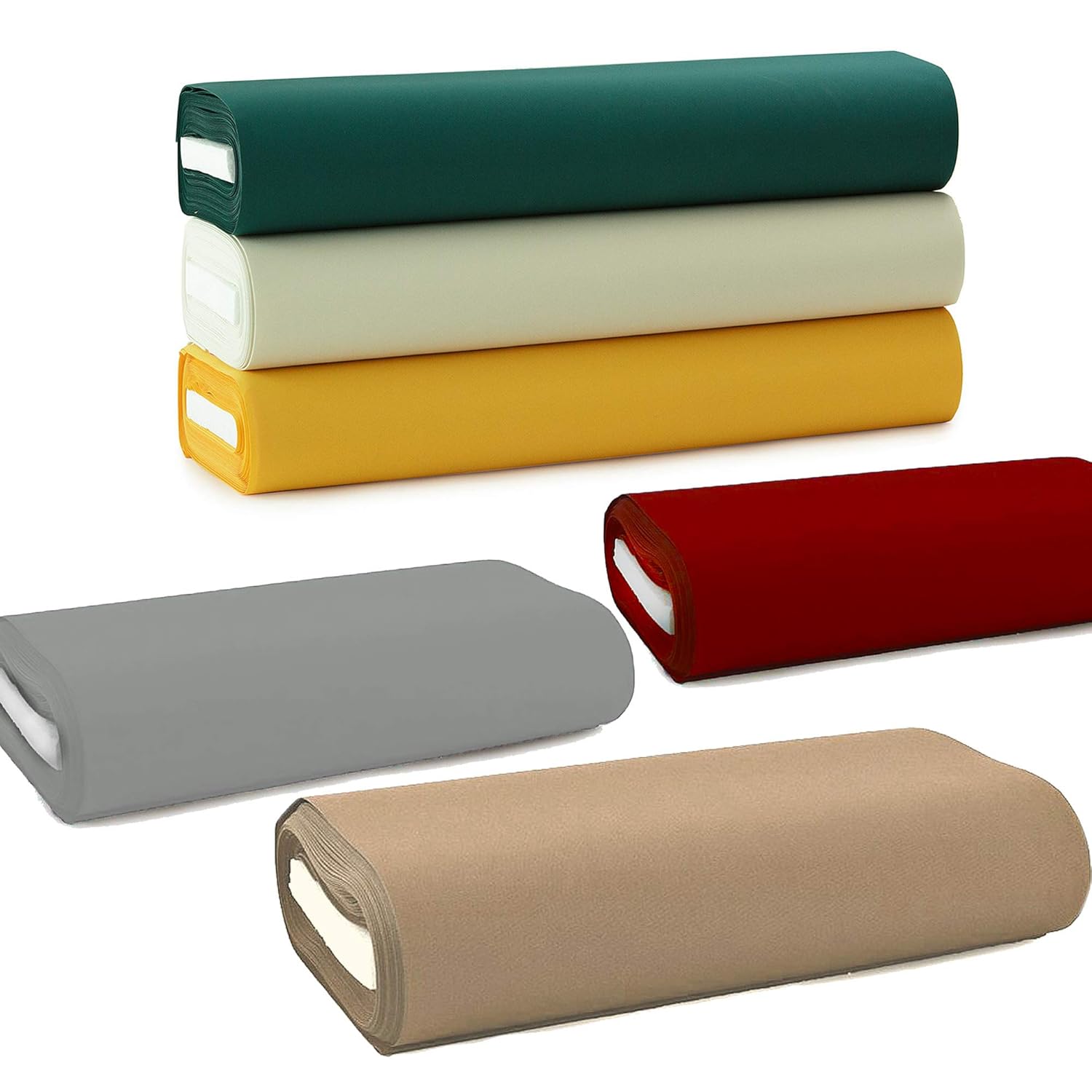 Textrend Tessuto Velluto A Metraggio 100% Cotone - Marrone Castagna, 420g/m², Larghezza 1,40m, Certificato OEKO-TEX