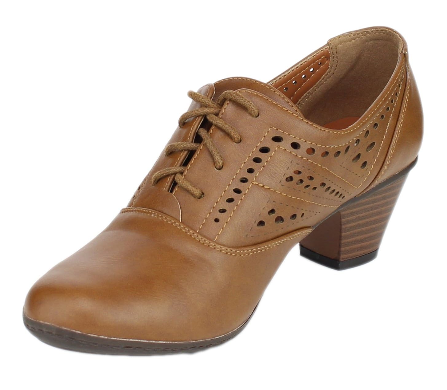 Vintage Inspired Oxford Shoes For Women