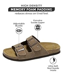 Project Cloud Genuine Leather Mens Sandals with