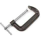 TEKTON 5 Inch Malleable Iron C-Clamp | 4022