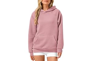 Tecadi Hoodies for Women 2024 Fashion Fall Sweatshirt Long Sleeve Pullover Tops Comfy hoodie Sweater With Pocket
