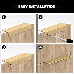 Peaha 30 Pack Kitchen Cabinet Handles 10 inch Matte