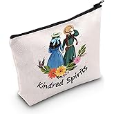 POFULL Kindred Spirits Cosmetic Bag Anne Green Gift Book Lover Gift Friendship Makeup Bag (Kindred Spirits)