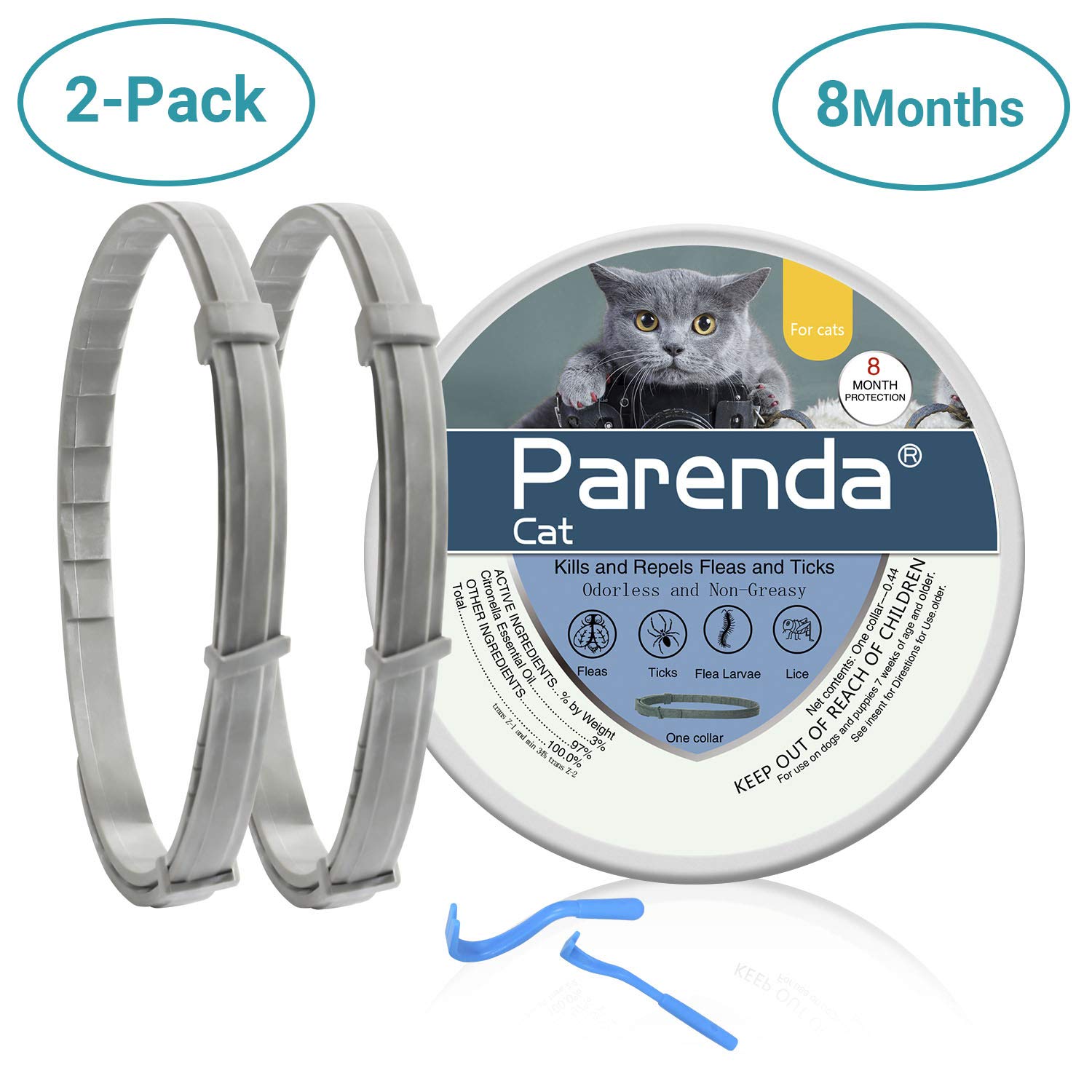 Reviews Cat Flea and Tick Collar,Flea and Tick Treatment and Prevention