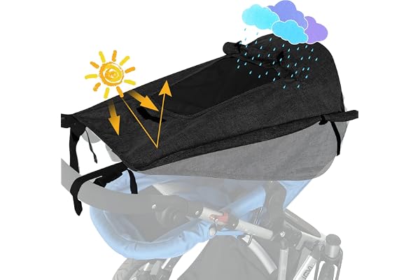 WD&CD Baby Stroller sunshade Buggy Stroller Sun Visor Carriage Sun Shade Canopy Cover for Prams Stroller Accessories Car Seat