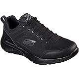 Skechers Mens Equalizer Deciment Lace Up Leather Sneakers