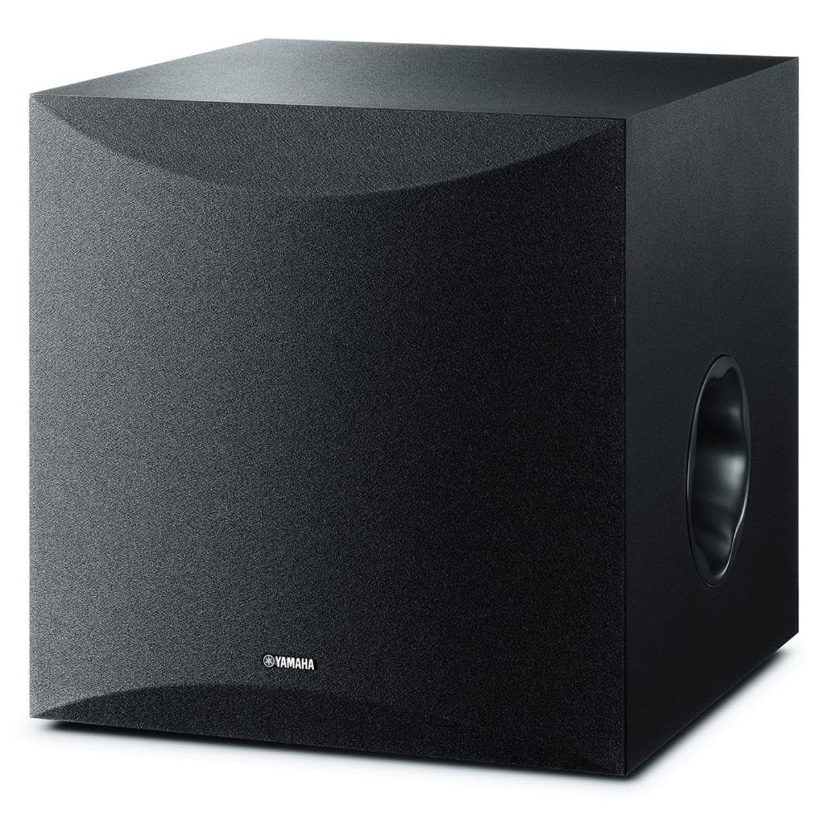 Yamaha Audio subwoofer autoamplificado de 10 y 100 W, negro (NS-SW100BL)