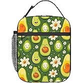 VANZEV Insulated Lunch Box for Women Men, Avocado Theme Lunch Box Reusable Portable Lunch Bag Cooler Tote Waterproof Lunch Container for Office Picnic Work Travel