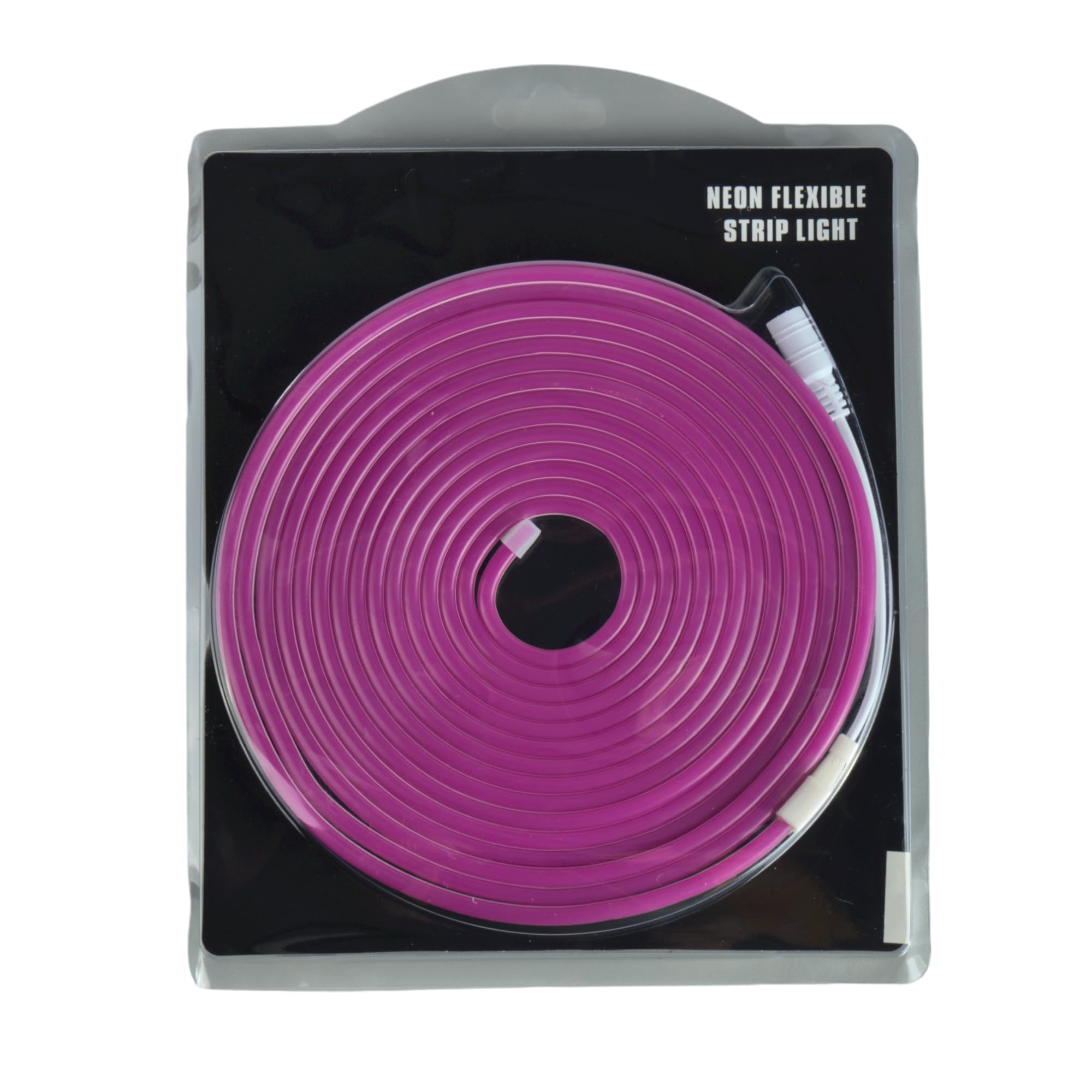 JANDEI - Flexible Neon Led Light Strip 12V, 5M 6x12mm 120 LEDs/Meters. Cut Every 2.5cm. Indoor and Outdoor Decoration, Perfect for Home, Business, Signs... (Purple)