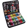 183PCS Premium Sewing Machine Kit, 38 XL Thread Spools Large Sewing Kits for Adults, College Students, Beginners, Emergency, Sewing Supplies Kit Including Professional Sewing Accessories
