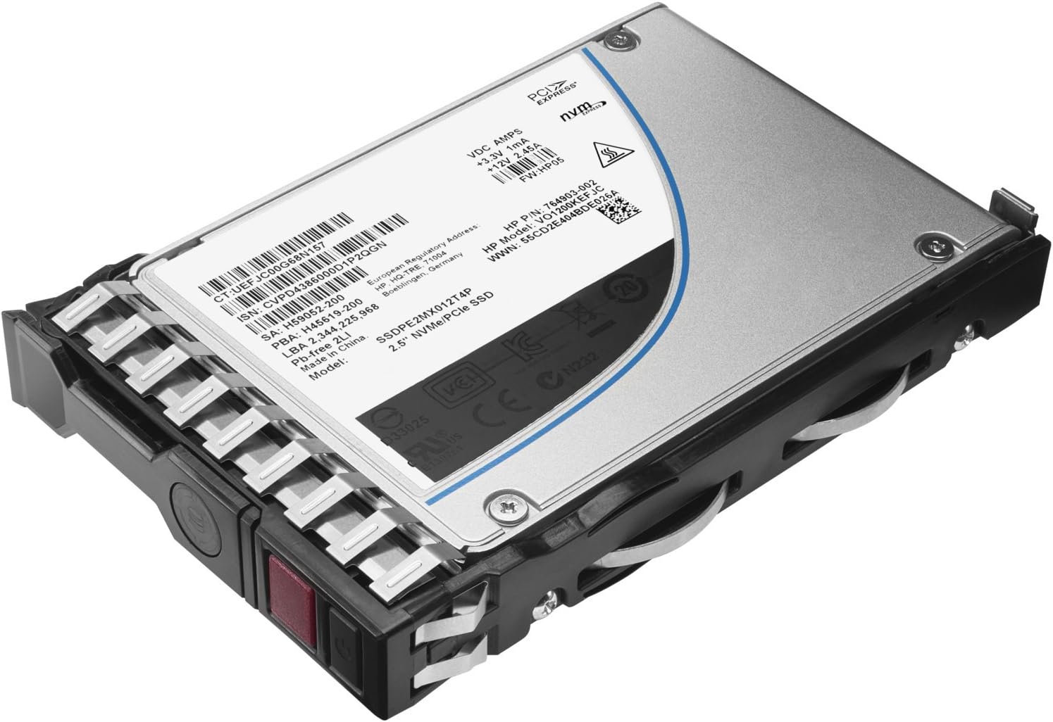 HPE 3.84TB 12G SAS RI-3 SFF SC SSD: Amazon.de: Computer & Zubehör