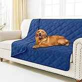 Smiry Waterproof Dog Bed Cover Blanket 52x82, Soft Reversible Pet Blanket, Washable Leakproof Cats Dogs Couch Cover for Sofa, Couch, Furniture, Navy/Navy