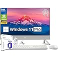 Dell Inspiron 27" FHD Touchscreen Business All-in-One Desktop Computer, 2024 Office Lifetime, Core 7-150U, 32 GB RAM, 1 TB SSD, GeForce MX570A, WiFi 6E, Wireless KB & Mouse, Win 11 Pro, Nonslip Mouse